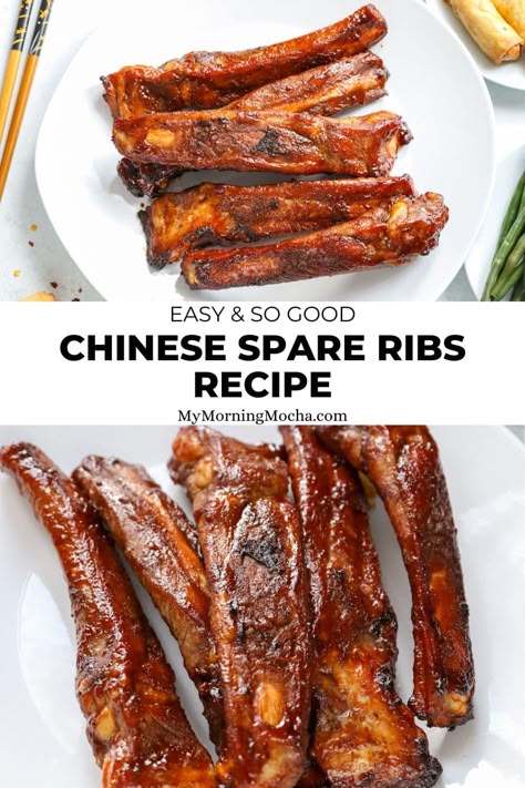 Chinese Spareribs Recipe, Chinese Spare Ribs Recipe Ovens, Chinese Pork Ribs In The Oven, Thai Spare Ribs Recipe, Chinese Ribs Recipe Ovens, Chinese Takeaway Recipes, Country Spare Ribs Recipe, Spare Ribs Recipe Oven, Chinese Pork Spare Ribs Recipe