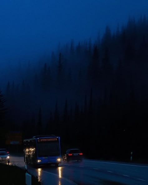 Blue Hour Rain, Ambient Aesthetic, Blue Hour Aesthetic, Blue Hour Photography, Blue Aesthetic Dark, Night Ride, Dark Paradise, Blue Hour, Dark Photography