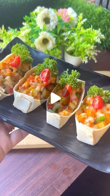 Veg Party Food Ideas, Veg Appetizers For Party, Indian Appetizers For Party, Starters Recipes Vegetarian, Vegetarian Starter Recipes, Quick Mexican Recipes, Potluck Snacks, Snacks Recipes Indian, Quick Party Snacks