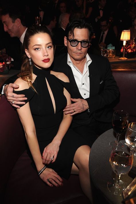 Johnny Depp and Amber Heard might be divorcing, so let's look back at their relationship evolution. Amber Heard Johnny Depp, Jean Michel Basquiat Art, Stay Single, جوني ديب, Johnny Depp And Amber, Cute Celebrity Couples, Hollywood Couples, Vanessa Paradis, People Watching