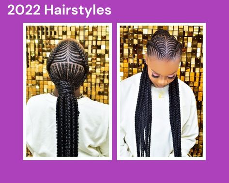 Latest Boubou Styles 2021 for Women. - Ladeey Weaving Hairstyles, Most Beautiful Hairstyles, Beauty Maintenance, Women Cornrows, Latest Hair Braids, Cornrows Natural Hair, Maintenance Routine, Hairstyles For Ladies, Short Box Braids Hairstyles