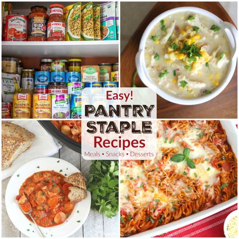 Best Recipes of 2020 (The Top 10 Quick and Easy Fan Favorites) - Two Healthy Kitchens Stockpile Food, Food Stockpile, Stocked Pantry, Staple Recipes, Granola Snacks, Food Shelf, Simple Baking, Basic Cooking, Energy Ball Recipe