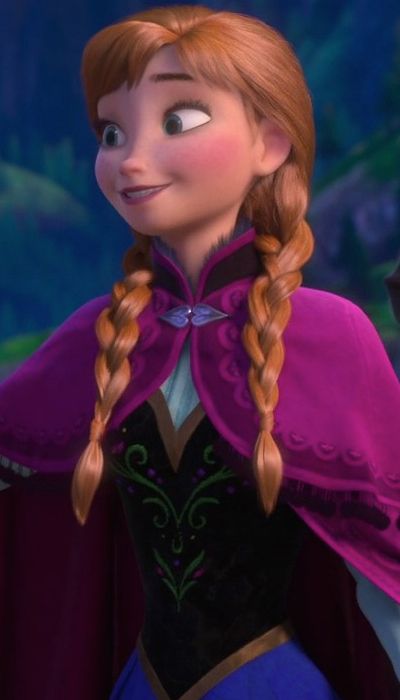 Anna Braids Frozen, Frozen Anna Hairstyle, Anna Frozen Hairstyle, Anna Frozen Hair, Frozen Braid, Frozen Hairstyles, Anna Makeup, Little Princess Dress, Frozen Makeup