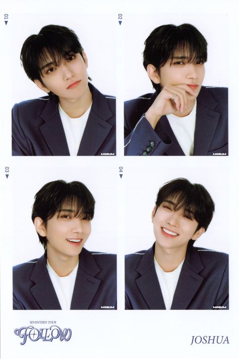 Joshua Svt, Pledis Seventeen, Vernon Chwe, Graphic Design Cards, Hong Jisoo, Joshua Seventeen, Cut Photo, Id Photo, Joshua Hong