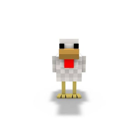 Minecraft Chicken, Minecraft School, Chicken Wallpaper, Duck Pictures, Minecraft Mobs, Minecraft Party, Minecraft Tutorial, Minecraft Fan Art, Minecraft Designs