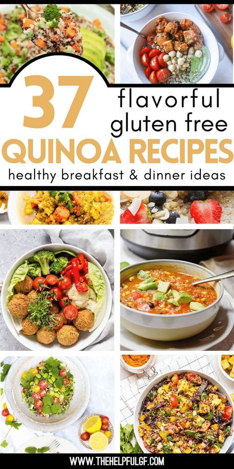 Impressive Dinner Recipes, Quinoa Bowl Recipes, Gluten Free Quinoa Recipes, Flavorful Quinoa, Veggie Quinoa Salad, Quinoa Vegetable Soup, Quinoa Recipes Healthy, Greek Quinoa Salad, Quinoa Bowls