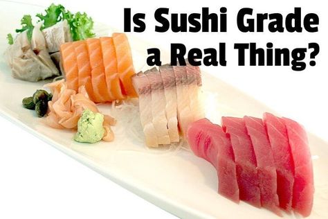 Is Sushi Grade a Real Thing? (Complete Guide) Yellowtail Sushi, Sushi Grade Salmon, Raw Sushi, Make Your Own Sushi, Sushi Fish, Sushi Grade Tuna, Tuna Sushi, Raw Salmon, Salmon Sashimi