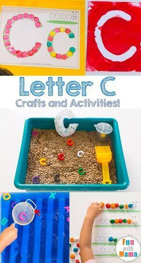 These free printable letter c crafts and activities are perfect for your toddler or preschooler letter of the week homeschool curriculum. Preschool Agenda, C Activities, Letter C Activities, Kindergarten Kid, Letter C Crafts, Letter D Crafts, Alphabet Letter Activities, Learn Alphabet, Alphabet Letter Crafts