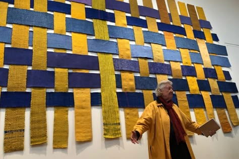 Workshop Architecture, Pattern In Art, Sheila Hicks, Alternative Flooring, Sculpture Textile, Curved Wall, Dallas Museum Of Art, Paper Quilt, Raw Color