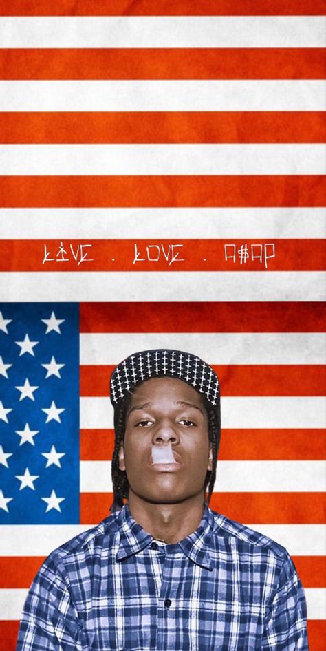 Live Love Asap, Hip Hop Album Covers, Album Cover Wallpaper, Cover Wallpaper, Asap Rocky, Live Love, Love A, Group Chat, Album Covers