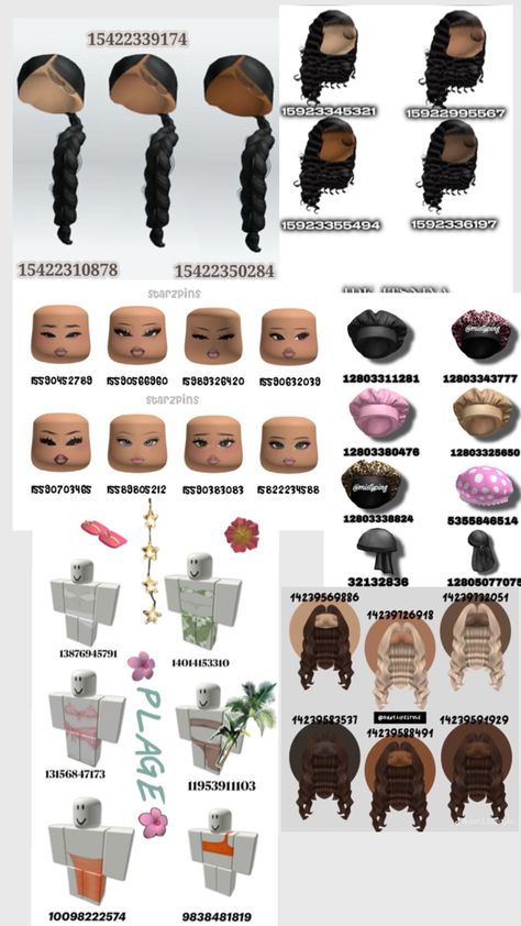 Codes 4 youuu!!! <3 Hairstyles Roblox Codes, Cat Ears Hairstyle, Waves With Bangs, Black Hair Id Roblox, Black Cat Ears, Soft Wavy Hair, Winter Haircuts, Cute Baddie Outfits, Roblox Sets