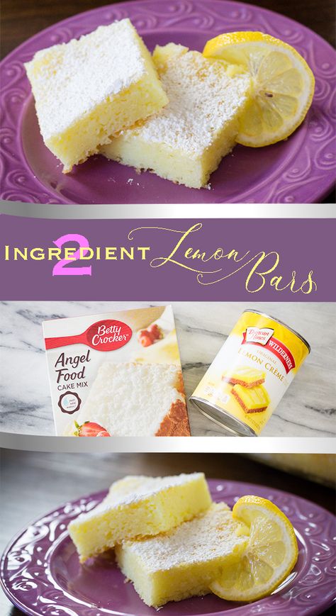 Best Lemon Bars | Devour Dinner Angel Lemon Bars, Lemon Bars With Angel Food Cake, Dress Up Ramen Noodles, Make Ramen Noodles, Funfetti Recipes, Easy Lemon Bars, Angel Food Cake Mix, Desert Bars, Cake Mix Bars