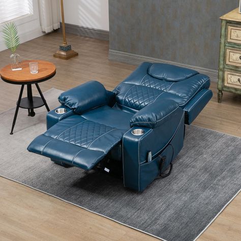 Power Lift Recliners, Living Room Furniture Recliner, Bobs Furniture, Swivel Rocker Recliner Chair, Swivel Recliner Chairs, Lift Recliners, Tiny Cottage, Swivel Recliner, Single Sofa Chair