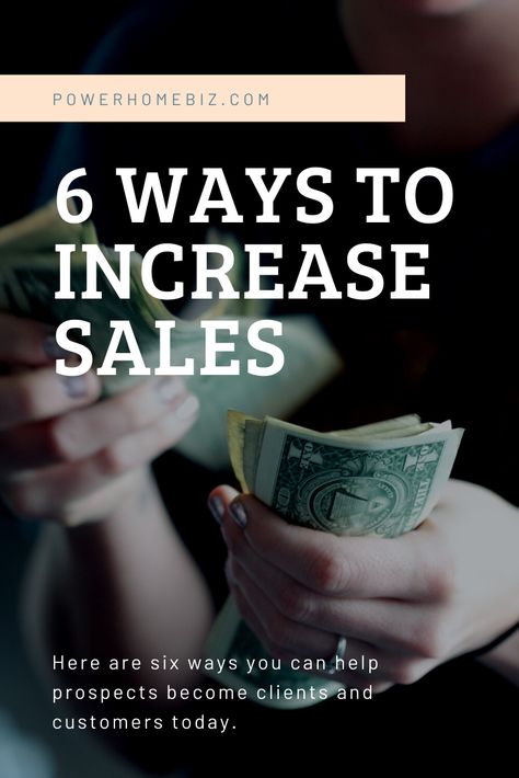 Six Ways to Increase Sales by Helping People Buy How To Increase Sales Business, How To Increase Sales, Increase Sales Ideas, Medical Sales Rep, Medical Sales, Sales Motivation, Starting Small Business, Small Business Organization, Sales People