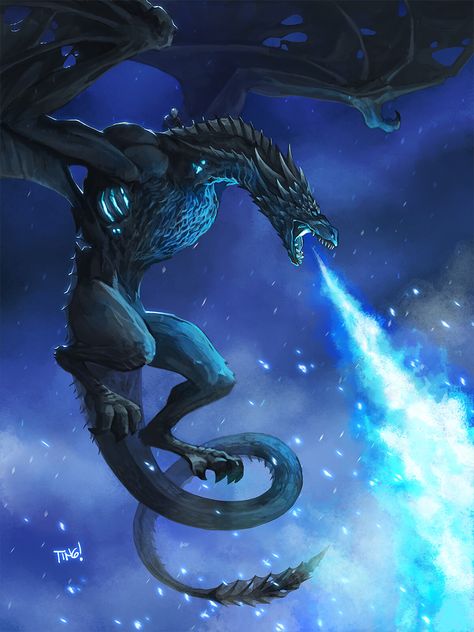 Viserion and the Night King Got Night King, Night King Dragon, Ice Dragon Fantasy Art, Blue Fire Dragon, Dark Blue Dragon, Ice Dragon Game Of Thrones, Viserion Dragon, King Dragon, Lightning Dragon Fantasy Art