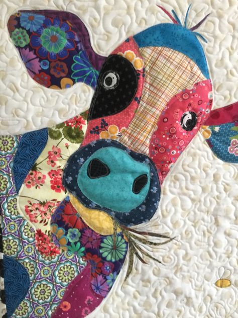 Cow Quilt Pattern, Cow Quilts, Patchwork Cow, Cow Quilt, Quilt Shirt, Quilting Applique, Quilt Sewing Patterns, Barn Quilt, Applique Quilts