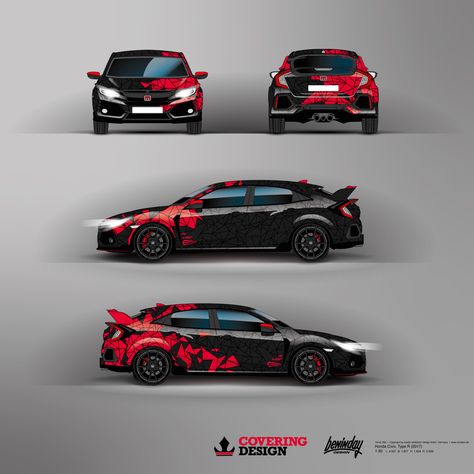 Honda civic graphic déco wrap design Honda Civic Wrap, Honda Civic Car, Vehicle Signage, Civic Car, Car Wrap, Honda Civic, Sports Car, Bmw, Graphic Design