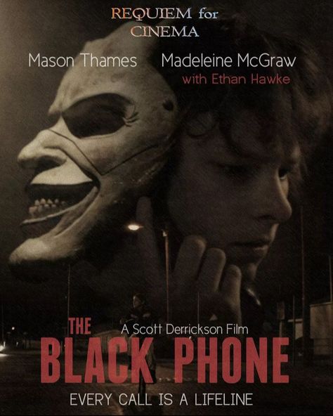 The Black Phone Movie Poster, Project X Poster, Black Phone Poster, The Black Phone Aesthetic, The Black Phone Poster, The Black Phone Wallpaper, Black Movie Poster, The Black Phone Movie, Black Phone Movie