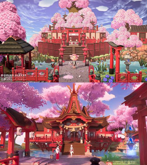 Alex Of Fodlan, Grand Narukami Shrine, Narukami Shrine, Japanese Animals, Japanese Shrine, Iphone Wallpaper Vsco, Ac New Leaf, Barn Door Designs, Animal Crossing Villagers