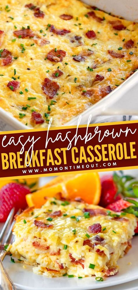 Easy Simple Breakfast Casserole, Frozen Hashbrown Breakfast Casserole Easy, Healthy Savory Breakfast Casserole, Easy Breakfast Casserole For 2, Breakfast Casserole With Simply Potatoes, Birthday Breakfast Casserole, Breakfast Ideas Hashbrown Casserole, Breakfast Casserole With Hashbrowns Make Ahead, Make Ahead Hashbrown Egg Casserole