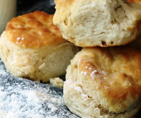 Kfc Biscuit Recipe, Perfect Biscuits, 3 Ingredient Biscuit Recipe, Kfc Biscuits, 2 Ingredient Biscuits, Homemade Biscuits Recipe, Fluffy Biscuits, Canned Biscuits, Fast Food Menu