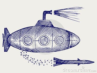 Submarine Submarine Illustration, Submarine Drawing, Underwater Drawing, Ap Studio Art, Octopus Tattoo, Doodle Style, Graphic Design Background Templates, Beautiful Dark Art, Doodle Sketch