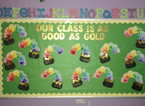 Preschool March Bulletin Boards, March Bulletin Boards Preschool, March Preschool Bulletin Board Ideas, Saint Patricks Day Bulletin Board Ideas, March Themed Bulletin Boards, St Patrick Bulletin Boards Preschool, St Patricks Day Bulletin Board Preschool, Bulletin Board Ideas March, March Classroom Bulletin Boards