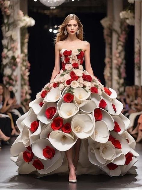 Masquerade Ball Gown, Christian Fashion, Fantasy Gowns, Fairytale Dress, Fantasy Dress, Glam Dresses, Alternative Outfits, Flower Fashion, Fantasy Fashion