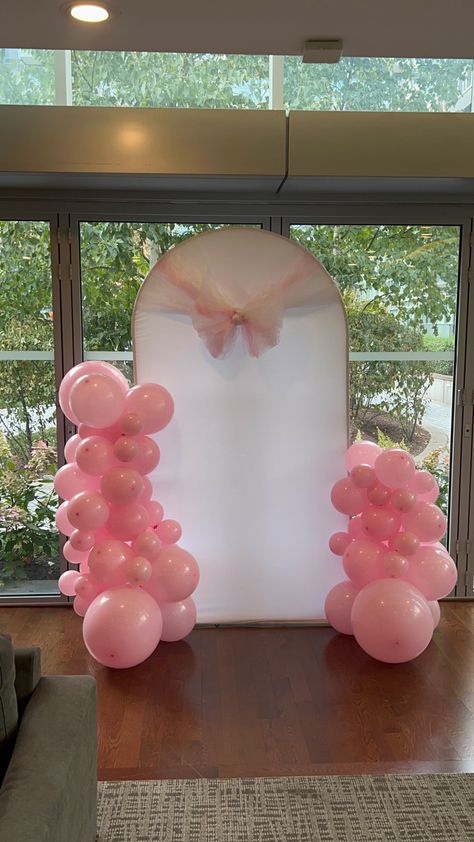 A coquette backdrop for a pink bow partt with balloons, Pinterest aesthetic and girly aesthetic 
#backdrop #birthday #pinkparty #pink #bowparty #coquette #decoration Pink Bow Balloons, Pink Bow Balloon Arch, Coquette Backdrop, Bow Backdrop, Coquette Decoration, Backdrop Aesthetic, Aesthetic Backdrop, Backdrop Birthday, Girly Aesthetic