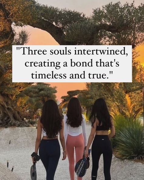 Girls squad! #girls #girlswholikegirls #girltrio #friendshipgoals #friendship #friendquotes Girls Friendship Quotes, Trio Girls, Squad Quote, Girls Squad, Girl Friendship Quotes, Girl Friendship, Friendship Quotes Funny, Instagram Girls, April 26