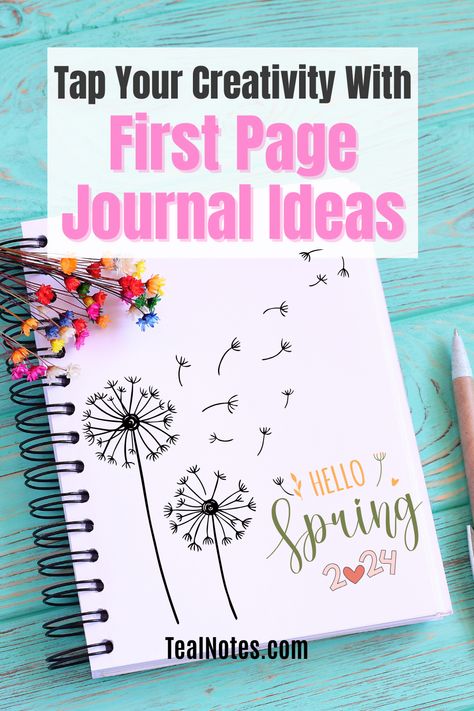 Looking for stunning first page journal ideas to boost your creativity? Dive into our collection of gorgeous bullet journal inspirations for first pages, for a perfect way to practice self-care. Let your creativity flow with these stunning bullet journal layouts and templates. Get our FREE bullet journal templates NOW and transform your journal into a masterpiece! Bullet Journal First Page Ideas, First Page Journal Ideas, Journal First Page, Bullet Journal First Page, Bullet Journal Templates, Creativity Prompts, Bullet Journal Contents, Bujo Weekly Spread, Journal Layouts