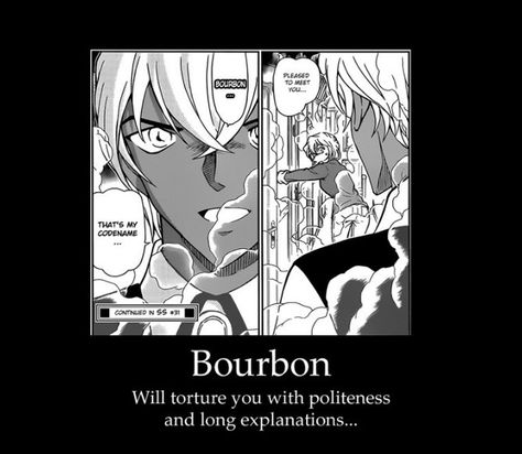 Bourbon ( Detective Conan ) Bourbon Detective Conan, Case Closed Manga, Black Organization, Heiji Hattori, Amuro Tooru, Kid Detectives, Glittery Wallpaper, Detective Conan Wallpapers, Greatest Mysteries