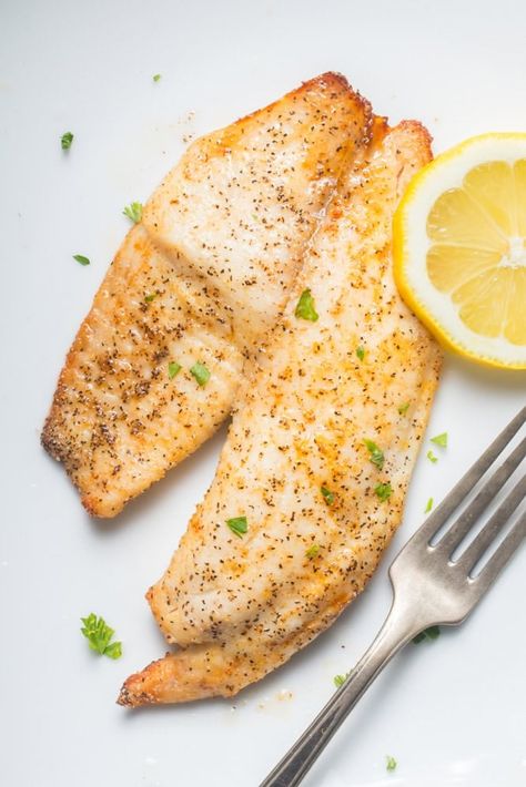 Tilapia Recipes Baked, Air Fryer Tilapia, Baked Tilapia Recipes, Frozen Tilapia, The Best Air Fryer, Baked Fish Recipes, Best Air Fryer, Tilapia Recipes, Shrimp Recipes Easy