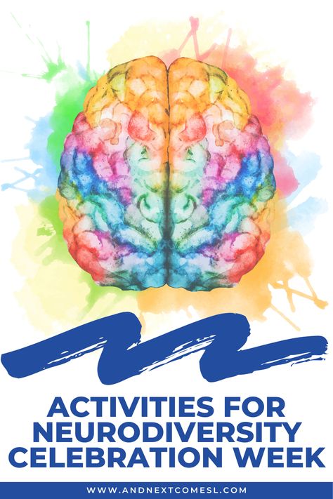 Looking for activities for Neurodiversity Celebration Week? Try these ideas, printables, and resources! Diversity Activities, Birdhouses Ideas, School Assemblies, Inclusive Education, Learning Differences, School Social Work, Theme Days, Spanish Resources, Class Activities