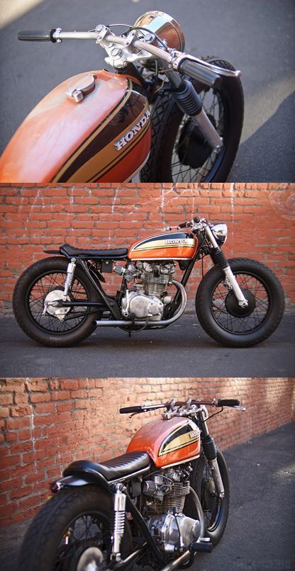 Cb 450 Cafe Racer, Cb 750 Cafe Racer, Cb Cafe Racer, Cb750 Cafe Racer, Cb 450, Brat Bike, Honda 750, Retro Bikes, Honda 125