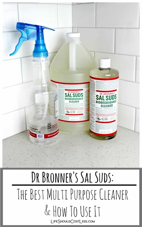 Sal Suds, Cleaning Painted Walls, Cleaner Recipes, Multipurpose Cleaner, Homemade Cleaning Products, Kitchen Cleaning Hacks, Cleaning Recipes, Diy Cleaners, Cleaners Homemade