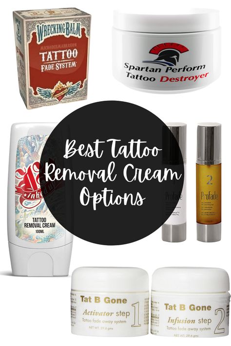 Does Tattoo Removal Cream Work? - tattooglee How To Remove Tattoo, Diy Tattoo Removal, Tattoo Removal Before And After, Tattoo Eraser, At Home Tattoo Removal, Best Tattoo Numbing Cream, Natural Tattoo Removal, Tattoo Removal Cream, Tattoo Transfer Paper