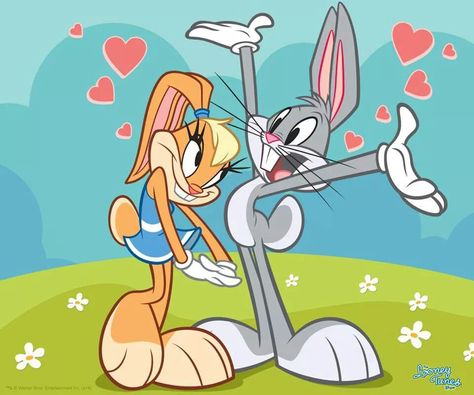 Looney Tunes│Looney Tunes - #Taz - #Bunny - #Piolin - #Silvestre Animated Rabbit, Bugs And Lola, Warner Bros Cartoons, Looney Tunes Show, Bunny Cages, Bunny Painting, Looney Tunes Cartoons, Cartoon Sketches, Bunny Art