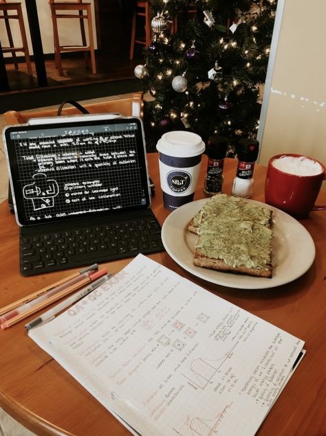 #studymotivation #christmas #christmastree December Study Aesthetic, Study Christmas Aesthetic, Christmas Studying Aesthetic, Snacks Aesthetic Healthy, Christmas Study Aesthetic, Study Snacks Aesthetic, Winter Study Aesthetic, Winter Studying, Radiation Physics