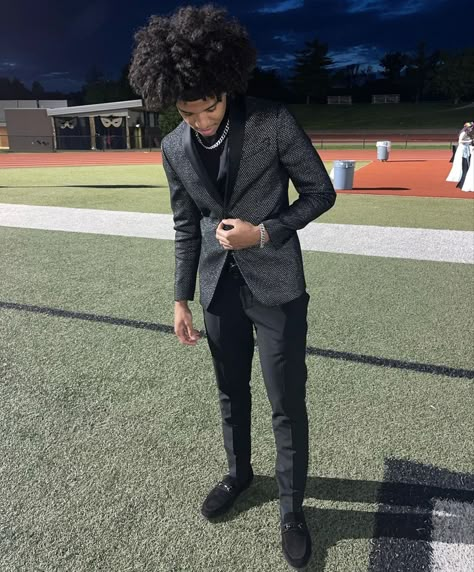 Black And White Hoco Outfits Men, Prom Suits For Men Turtle Neck, Men’s Prom Outfit Black, Homecoming Man Outfit, Men Black Prom Outfit, Homecoming Men Outfit Black, Semi Formal Men Outfit Homecoming, Black Prom Ideas Men, Hoco Men Outfits Black