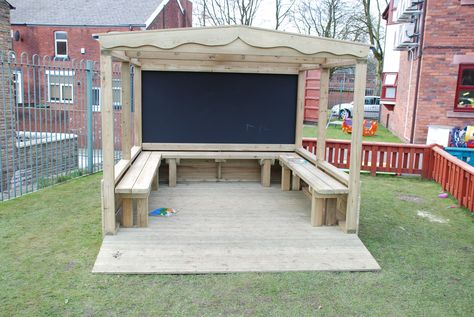 School Outdoor Classroom, Outdoor Kindergarten, Natural Playground Ideas, Preschool Playground, Outdoor Learning Spaces, Outdoor Play Spaces, Farm School, Playground Ideas, Outdoor Play Areas