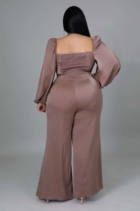 Women long sleeve jumpsuit