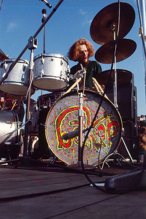 Ginger Baker Drummer, Sunshine Of Your Love, Ginger Baker, Derek And The Dominos, John Mayall, Hyde Park London, The Yardbirds, Blind Faith, Iconic Images