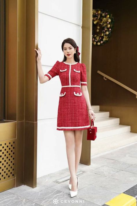 Corporate Dress, Diva Fashion, Looks Chic, Sweet Dress, Everyday Dresses, Teenage Fashion Outfits, Elegant Outfit, Sewing Dresses, Simple Dresses