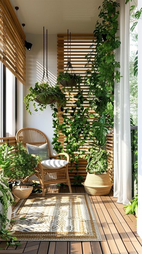 +71 Creative Small Balcony Decor Ideas - DecorWithEva Balcony Extension, Cosy Balcony, Balcony Design Ideas, Tiny Balcony, Small Terrace, Small Balcony Design, Apartment Patio Decor, Outdoor Balcony, Patio Decorating Ideas On A Budget