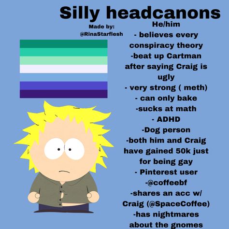 #southpark #sp #tweekandcraig #southparktweek #creek #creeksouthpark #fyp #headcanon #idk Tweek Tweak, Trippy Cartoon, North Garden, Tweek And Craig, Creek South Park, South Park Funny, South Park Fanart, I Love My Son, North Park