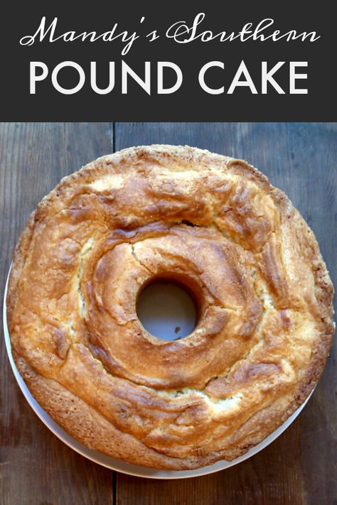 Mandy’s Pound Cake | A tried-and-true classic Southern pound cake recipe that's never dry and always the perfect texture with hints of vanilla and lemon. #poundcake Gluten Free Pound Cake, Bunt Cake Recipe, Best Pound Cake Recipe, Southern Pound Cake, Buttermilk Pound Cake, Paleo Cake, Almond Pound Cakes, Galaxy Party, Loaf Cakes