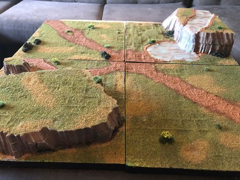 Dnd Board Diy, Dnd Terrain, Dnd Terrain Diy, Tabletop Terrain Diy, Dnd Terrain Diy Cardboard, Homemade Dnd Terrain, D&d Terrain, D&d Diy Terrain, Dnd Scatter Terrain