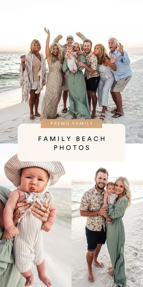 Neutral Beach Pictures Family, Family Photos On Beach What To Wear, Neutral Family Beach Picture Outfits, Mexico Beach Family Photos Outfits, Family Beach Pic Outfit Ideas, Beach Pic Outfits Family Portraits, Outfits For Summer Family Photos, Beige Beach Family Photos, Cruise Family Photos