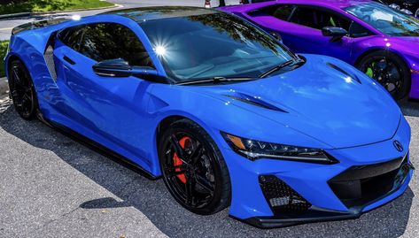 Acura Nsx Type S, Blue Cars, Honda Racing, Fast Car, Acura Nsx, Marina Blue, Blue Car, Type S, My Dream Car